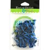 Splitpen/brads Dark blue 8mm p/40st