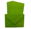 Envelop limegroen 7x10cm p/10st 