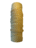 Touw geel/wit 2mm p/750mtr bakery twine 