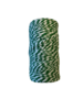 Touw donkergroen/wit 2mm p/100mtr bakery twine