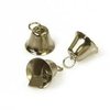 Belletjes zilver 2.5cm p/5st klok