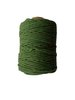 Katoenkoord donkergroen 2mm p/50mtr op klosjes