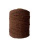 Katoenkoord bruin 2mm p/50mtr op klosjes