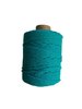Katoenkoord turquoise 2mm p/50mtr op klosjes