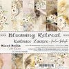 Paper pad 15.25x15.25cm Blooming Retreat p/24vel
