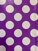 Draagtas paars 25x4x36cm p/10st plastic stip 