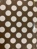 Draagtas taupe 25x4x36cm p/10st plastic stip 