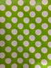 Draagtas limegroen 38x4x44cm p/50st plastic stip 