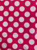 Draagtas fuchsia 38x4x44cm p/50st plastic stip 