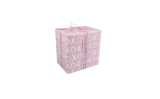 Inpakpapier xoxo 30cm p/5mtr