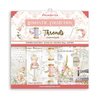 Paper pad 30.5x30.5cm Romantic Threads p/10vel