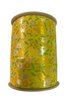 Krullint geel 10mm p/5mtr bloem met wit en groen