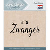 Clear Stamp Zwanger p/st