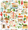 Scrappapier Country Fair plaatjes 30.5x30.5cm p/vel