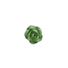 Roosjes grasgroen geruit 10mm p/5st