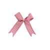 Strik rood/wit gestreept 4cm p/5st
