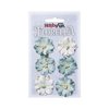 Bloemen blauw 3.5cm p/6st