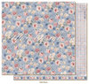Scrappapier Denim&amp;girls Roses 30.5x30.5cm p/vel