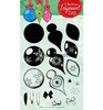 Clear stamp nr.08 Layered Christmas p/st kerstbal