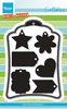 Stans grote label met 6 tags p/st Creatables 