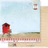 Scrappapier nr.04 Summer at the beach 30.5x30.5cm p/vel