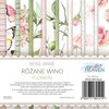 Paper pad 15x15cm Rose Wine p/24vel flowersPaper pad 15x15cm Rose Wine p/24vel flowers