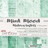 Paper pad 20.3x20.3cm Mint mood p/24vel
