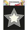 Shape art star 5 points A4 p/st 