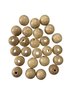 Kraal hout rond 2.5cm p/25st naturel