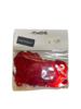 Confetti rood hart 18x22mm p/15gr