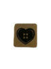 Stempel Hartje knoop 1.5x1.5cm p/st hout