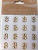 Cijfers nr3 2cm p/16st hout