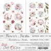 Digi Label Set Universal Flower Fiesta 15.5x30.5cm p/6st