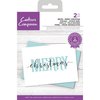 Clear stamp Brush Merry Christmas p/2st