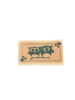 Stickers uiltjes op tak met hartjes p/500st 6x3cm kraft