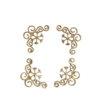 Chipboard Kerst ijsster 3.3cm p/4st hoek