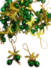 Belletjes groen 1cm p/25st rondje 