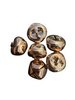 Belletjes rose/goud 2.0cm p/14st koker 