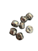 Belletjes zilver 1.6cm p/30st koker 