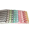 Zakken groen chevron 13x16.5cm p/5st papier