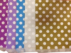 Zakken lila stip 13x16.5cm p/5st papier