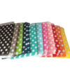 Zakken zeeblauw stip 13x16.5cm p/5st papier