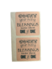 Stickers count your p/20st kraft 3.5x3.5cm many blessings