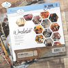 Paper pad Wanderlust 30.5x30.5cm p/12vel