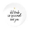 Stickers Dit kado is speciaal voor jou 45mm p/20st 