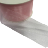 Lint lichtroze organza 50mm p/5m