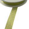 Lint limegroen organza shining 15mm p/5mtr 