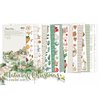 Paper pad plaatjes 15,24x30,5cm Natural christmas p/24vel