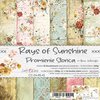 Paper pad 15.25x15.25cm Rays of sunshine p/24vel