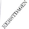 Stamp Kerstdagen 80x10mm p/st rubber unmounted